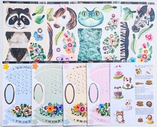 4 x Kanban 'Cute Wobblers Kit - Makes 4 Wobbler Cards incs instructions (793)