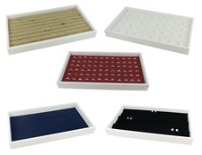 White Stackable 1.5 Inch Deep