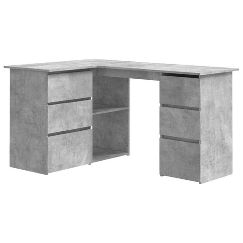 Corner desk chipboard - corner, home