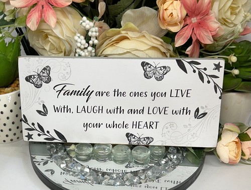 Family are the - ones, live