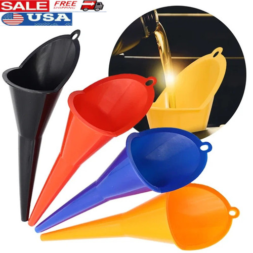 Long stem plastic funnel for - plastic,