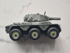 VINTAGE DIECAST  -  SALADIN ARMORED  CAR - CRESCENT TOYS  - RESTORATION 