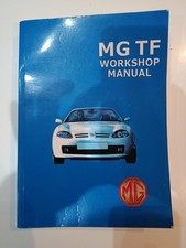 MG TF 2002-2005 FACTORY WORKSHOP MANUAL RCL0493 VGC K Series VVC MPi 1.6 1.8