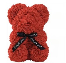Red Rose Teddy Bear Artificial