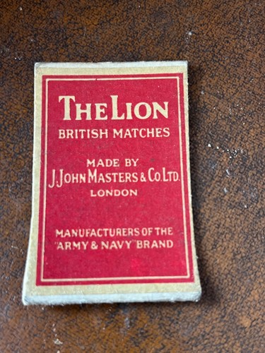 Old match box top the - box,
