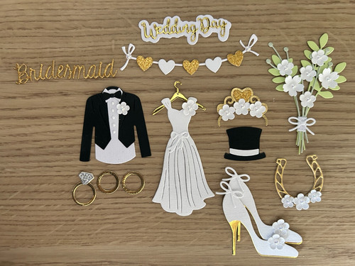 Mixed gold white wedding - mixed,