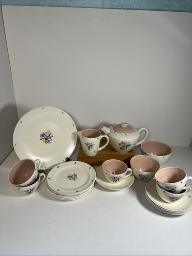 Poole pottery vintage tea - poole,