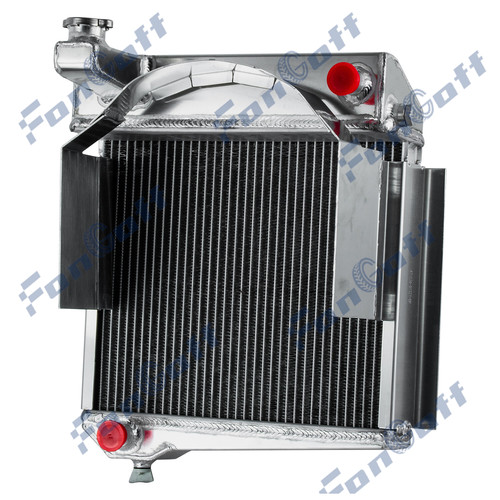 Row aluminium radiator fit - 4,