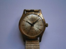 Vintage gents wristwatch GENEVE automatic watch spares or repair FELSA 1560