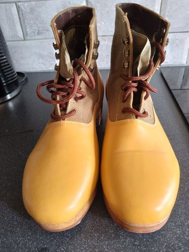 Ww2 german dak low boots - dak, size
