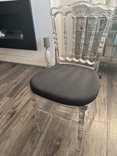 6 kitchen  Chairs acrylic 