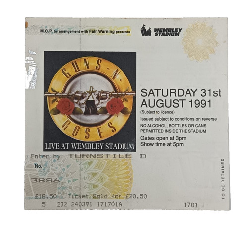 Guns roses original concert - guns, n
