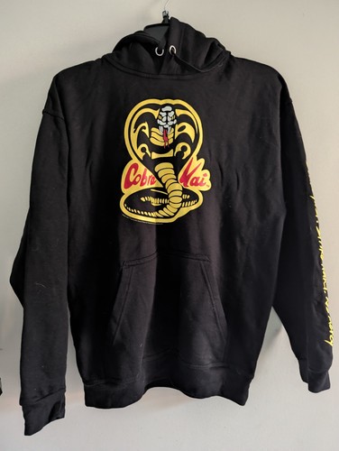 Cobra kai black hoody size - black,