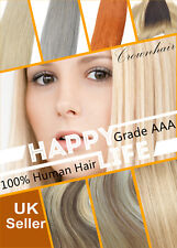 15"-26" 65g,115g-Half/Full Head Human Remy Hair Weaves Extensions-Double Weft