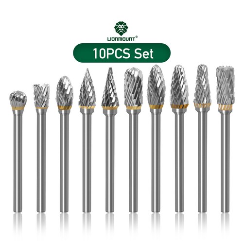 10pcs rotary burr - burr, bits