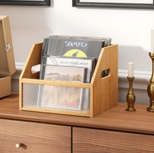 Bamboo CD/DVD Storage Box