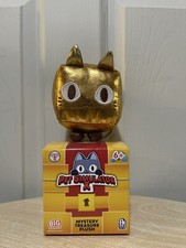 Golden Pet Simulator X Series 1 Mystery Treasure Plush with DLC Code Gold Cat