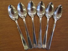 6 GRAPEFRUIT SPOONS HEAVY