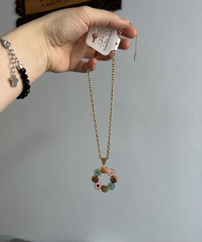 Stainless steel necklace - stainless,