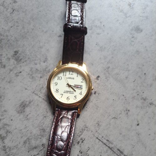 Mens lorus lumibrite watch new - lorus,
