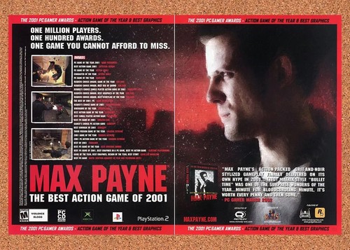 2002 max payne xbox original - 2002,