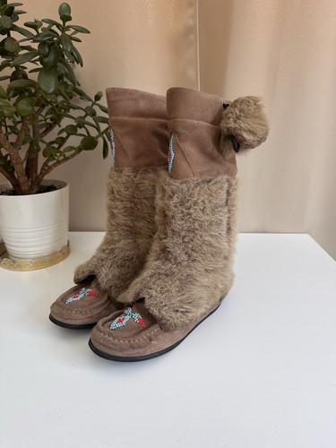 Steve madden suede - faux, fur