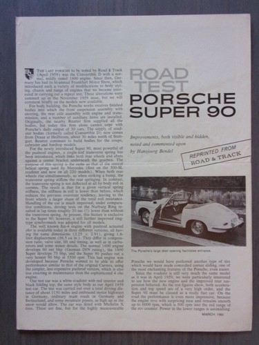 Porsche 356 super orig - 90,