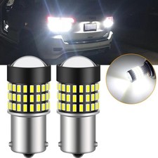 2x White LED Car Indicator Fog