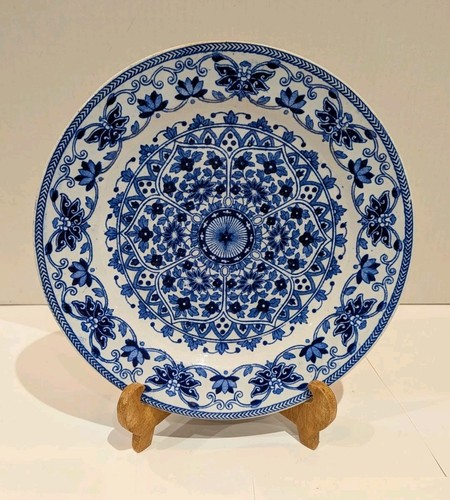 Antique blue white - blue, &