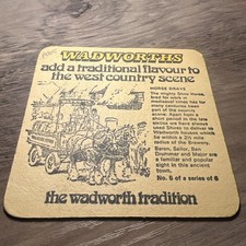 Wadworth & Co Ltd, Devizes, Wiltshire, England ....1985 Beer Mat