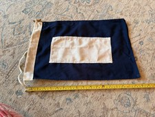 Vintage Nautical P Papa Signal