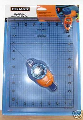 Fiskars oval cutter craft - &,