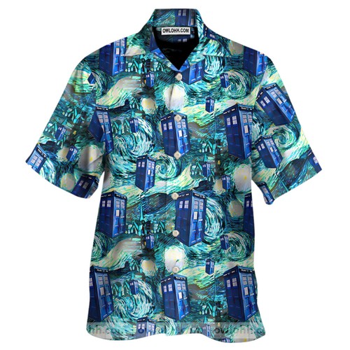Tardis starry night doctor - starry,