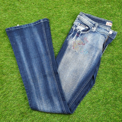 Sna women blue bootcut - women's,