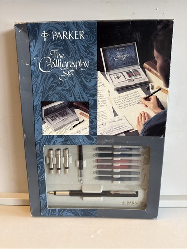1980s parker calligraphy set - 1980s,