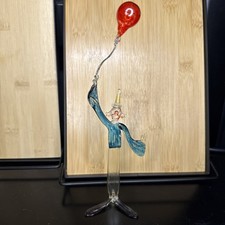 Hand Blown Art Glass Clown