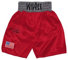 Deontay Wilder Signed Red