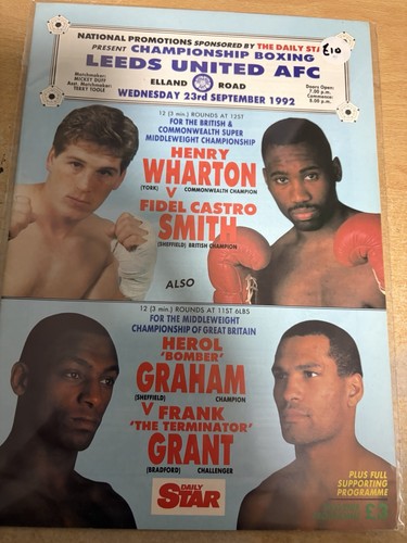 Boxing program henry wharton - henry,