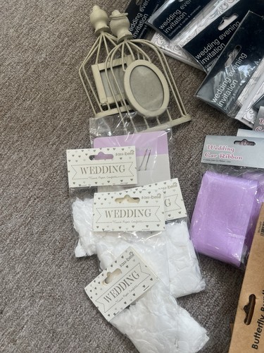 Job lot wedding items - lot,