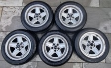 5x Genuine AMG Penta Mercedes Benz Alloy Wheels 16” X 8J 7400100 Ronal W126 W123