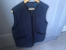 Barbour Mens Medium Blue Gilet