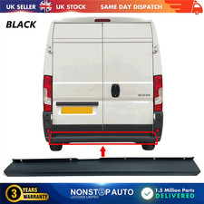Rear Bumper Centre Black For PEUGEOT Boxer 2006 on 7410AL
