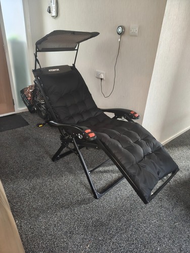 Sun recliner with cushion - recliner,