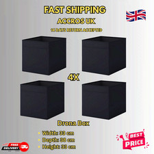 IKEA Storage DRONA IKEA Shelf Box Drona Kallax Box, Boxes 33x38x33cm Organiser