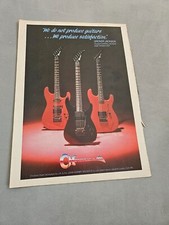 TPEEP133 MAGAZINE ADVERT 11X8" CHARVEL  BY JACKSON/CHARVEL 