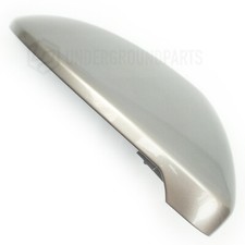 VW GOLF MK7 DOOR WING MIRROR COVER CAP CASE RIGHT DRIVERS SIDE TUNGSTEN SILVER