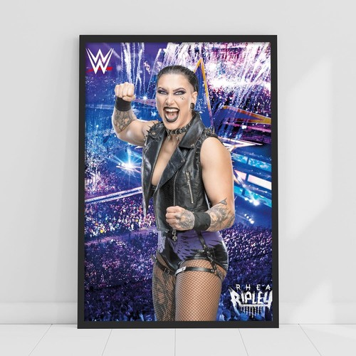 Themed wwe print rhea - wwe,
