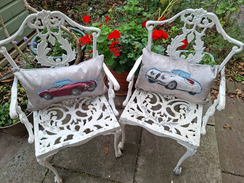 Vintage classic cars cushion - vintage/classic,