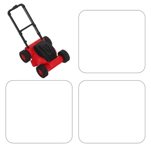 Small miniature lawn mower toy - small,