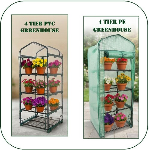 Tier green house for indoor - green,